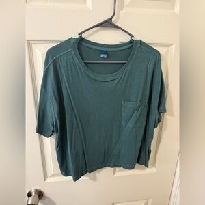 2 -Pocket cropped style T-Shirts